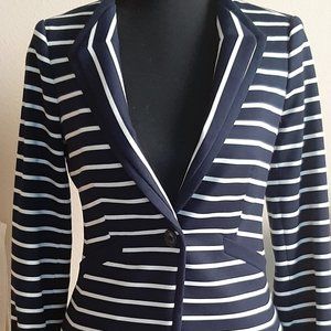 The Limited striped blazer XS
